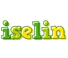 Iselin juice logo