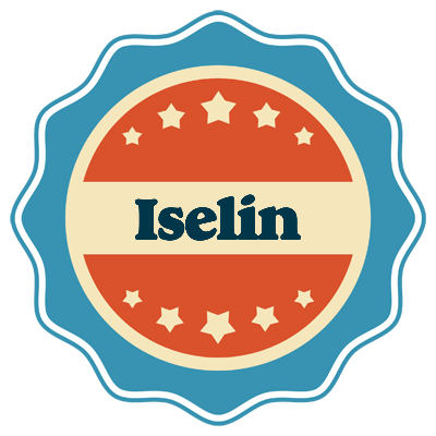 Iselin labels logo