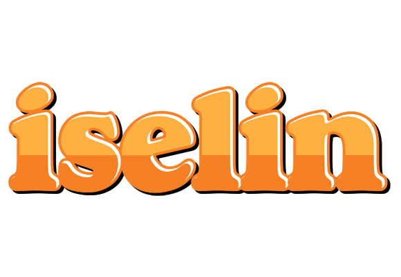 Iselin orange logo