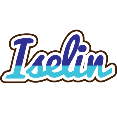 Iselin raining logo