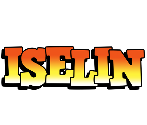 Iselin sunset logo