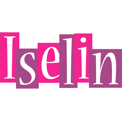 Iselin whine logo