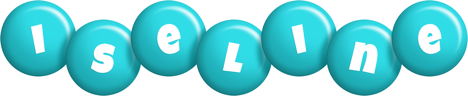 Iseline candy-azur logo