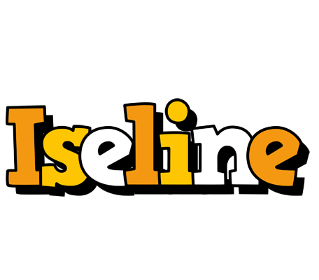 Iseline cartoon logo