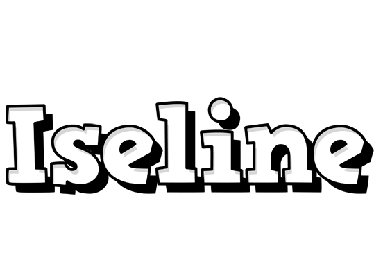 Iseline snowing logo