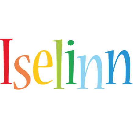 Iselinn birthday logo