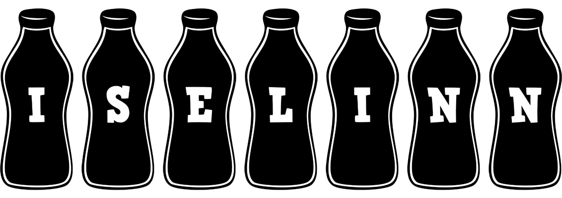 Iselinn bottle logo
