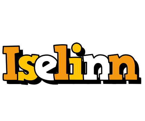 Iselinn cartoon logo