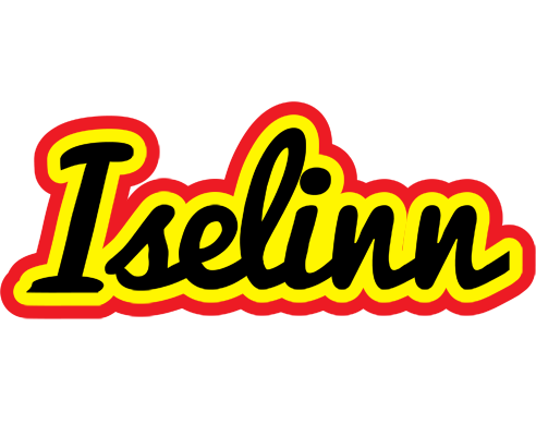 Iselinn flaming logo