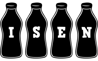 Isen bottle logo