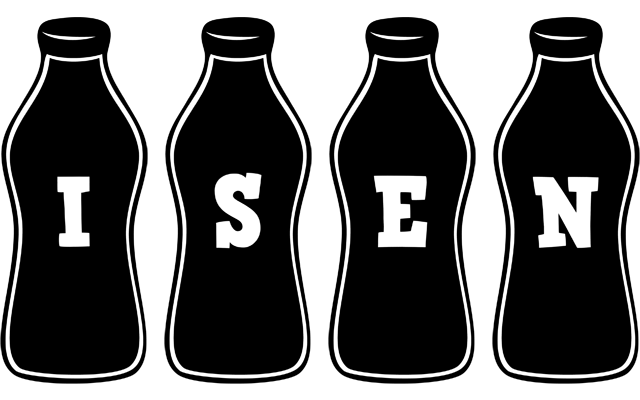 Isen bottle logo