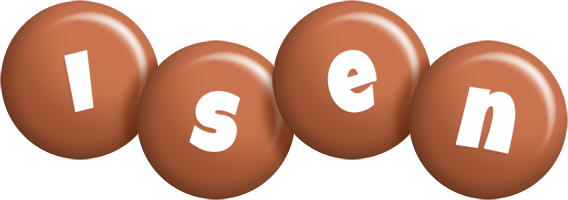 Isen candy-brown logo