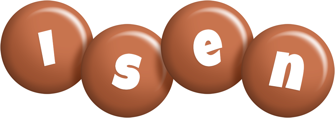 Isen candy-brown logo