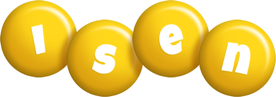 Isen candy-yellow logo