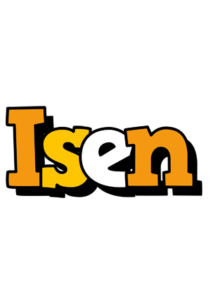 Isen cartoon logo