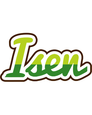 Isen golfing logo