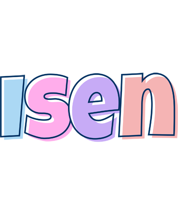 Isen pastel logo
