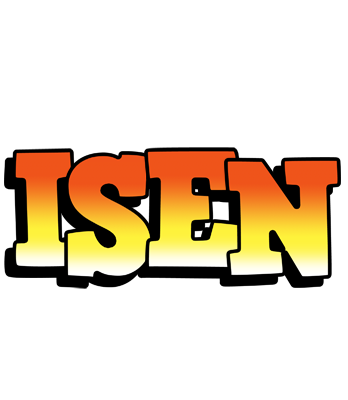Isen sunset logo