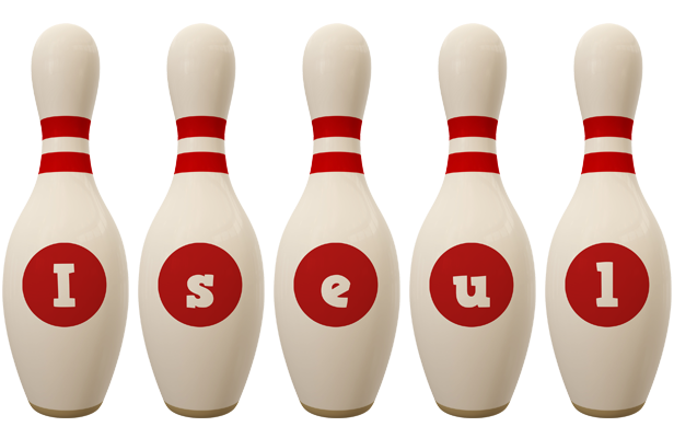 Iseul bowling-pin logo