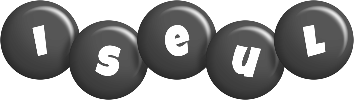 Iseul candy-black logo