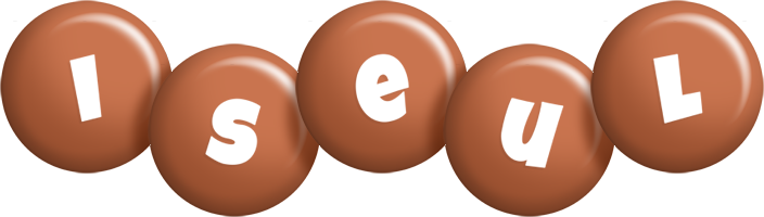 Iseul candy-brown logo