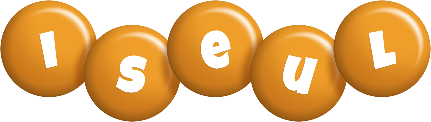 Iseul candy-orange logo