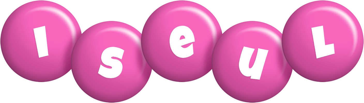 Iseul candy-pink logo