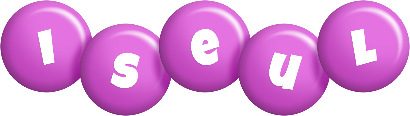 Iseul candy-purple logo