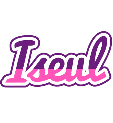 Iseul cheerful logo