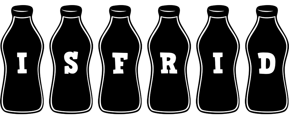 Isfrid bottle logo