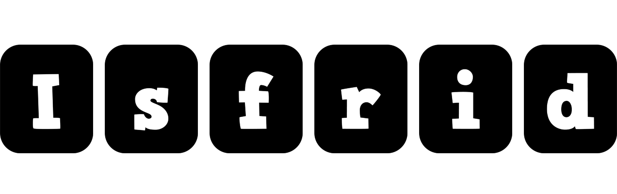 Isfrid box logo