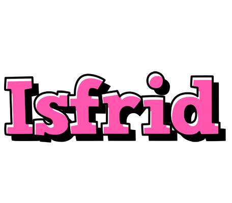 Isfrid girlish logo
