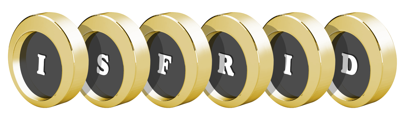 Isfrid gold logo