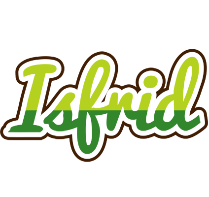 Isfrid golfing logo