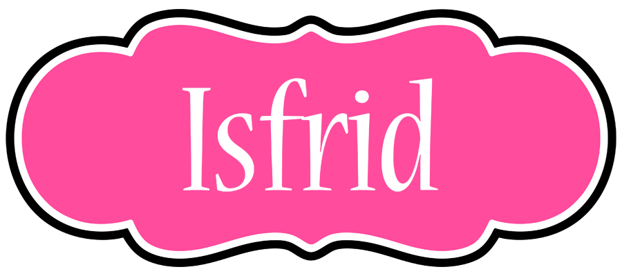 Isfrid invitation logo