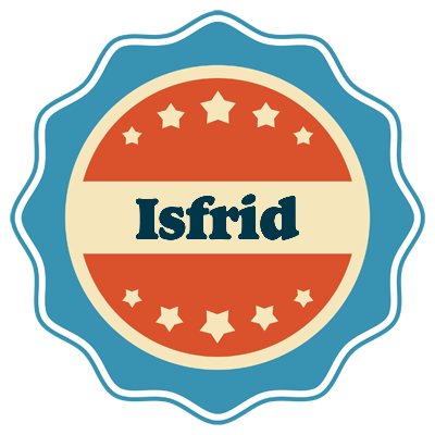 Isfrid labels logo