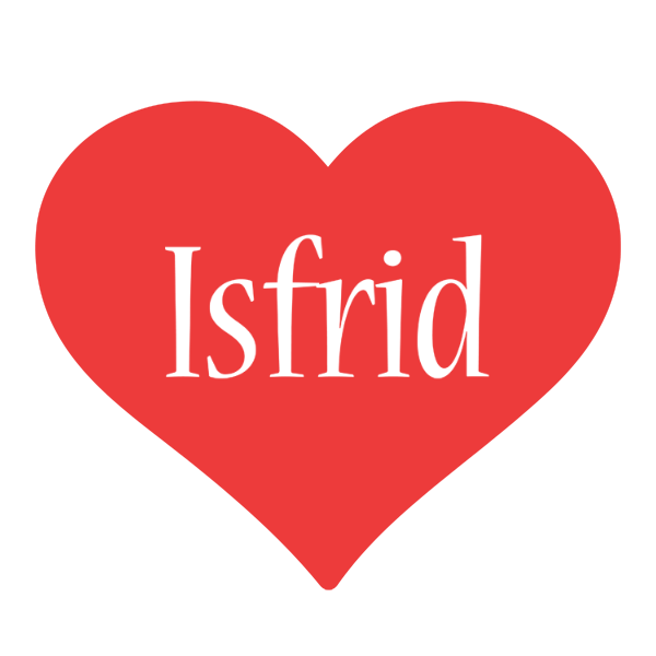Isfrid love logo