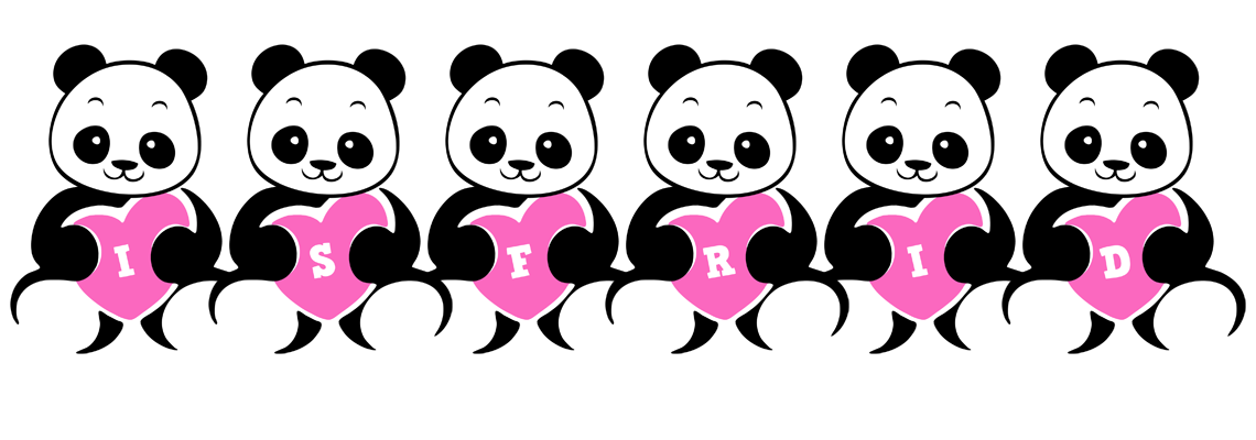 Isfrid love-panda logo