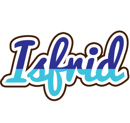 Isfrid raining logo