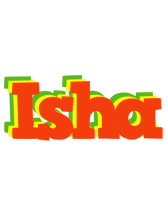 Isha bbq logo