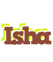 Isha caffeebar logo