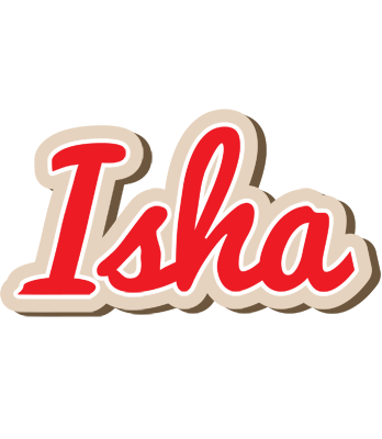 Isha chocolate logo