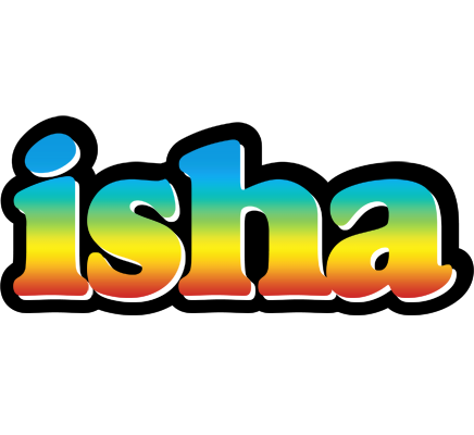 Isha color logo