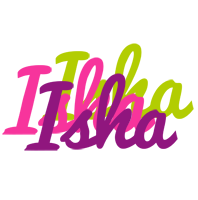 Isha flowers logo