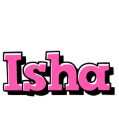 Isha girlish logo