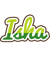 Isha golfing logo