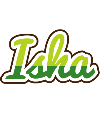 Isha golfing logo