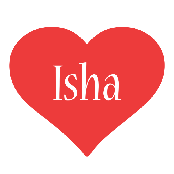 Isha love logo