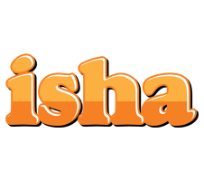 Isha orange logo