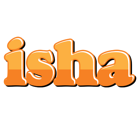 Isha orange logo